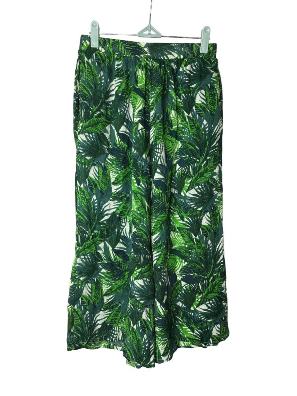 Anthony Richards Womens Pull On Wide Leg Capri Pants Size OSM One Size Gauzy